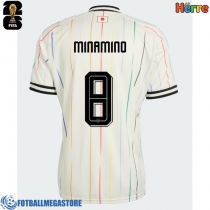 Fotballdrakt Herre Japan Takumi Minamino #8 Bortedrakt VM 2026 Kortermet